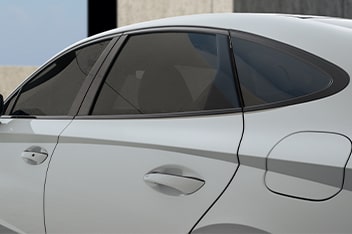 Glossy Black Beltline Molding