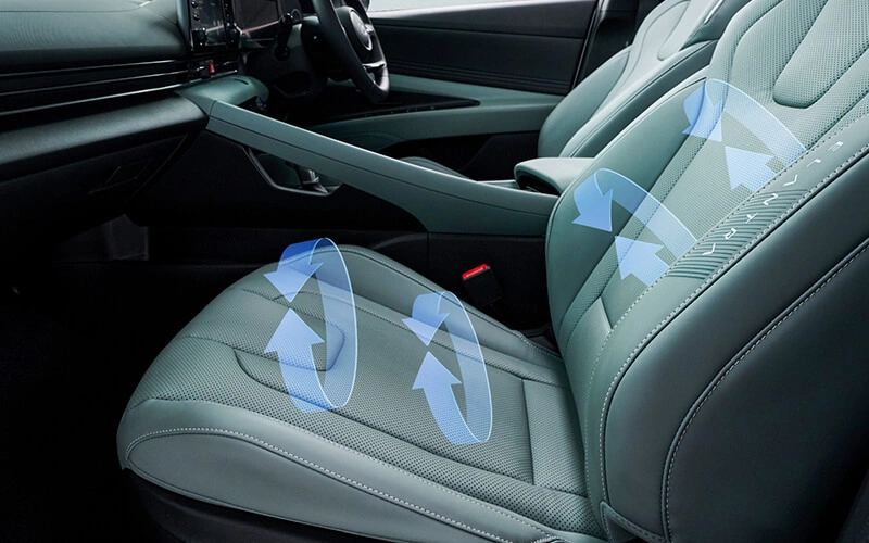 Ventilated seats