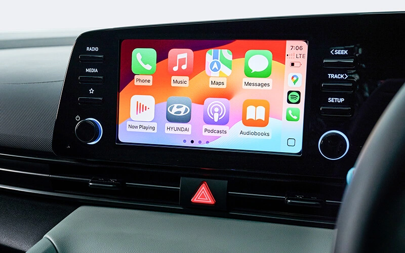 8 inch infotainment display