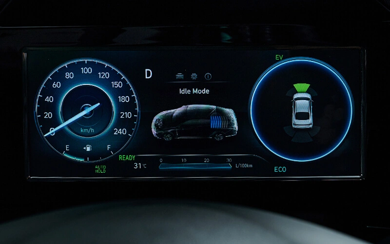 Front parking sensors