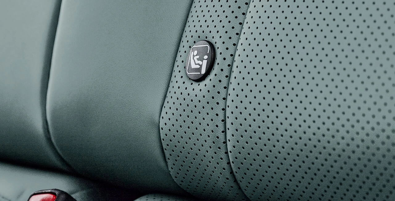 ISOFIX child seat anchors