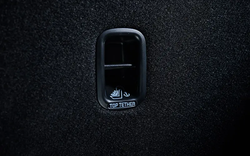 ISOFIX child restraint anchors