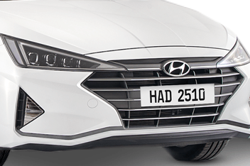 Sporty bumper with air curtain