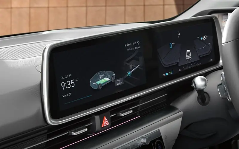 Integrated dual 12.3 displays