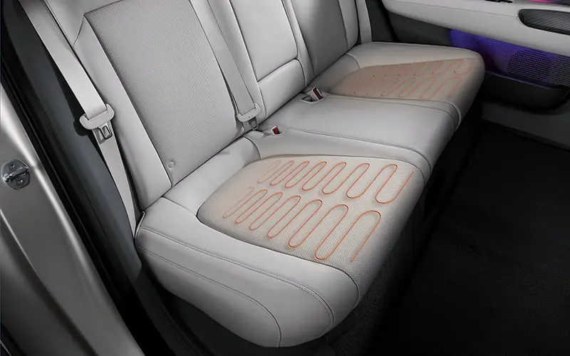 Heated rear seats